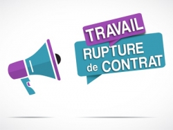 Rupture contrat de travail - Crédit photo : &copy; Jérôme - Fotolia.com